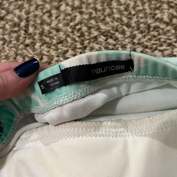 Maurice’s light green and white size small dress - Picture 5 of 6